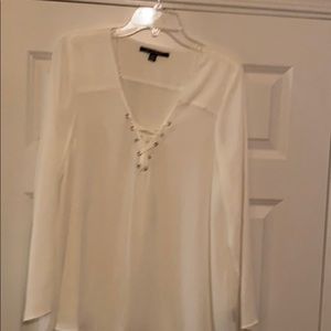 Lace up Zac & Rachel blouse